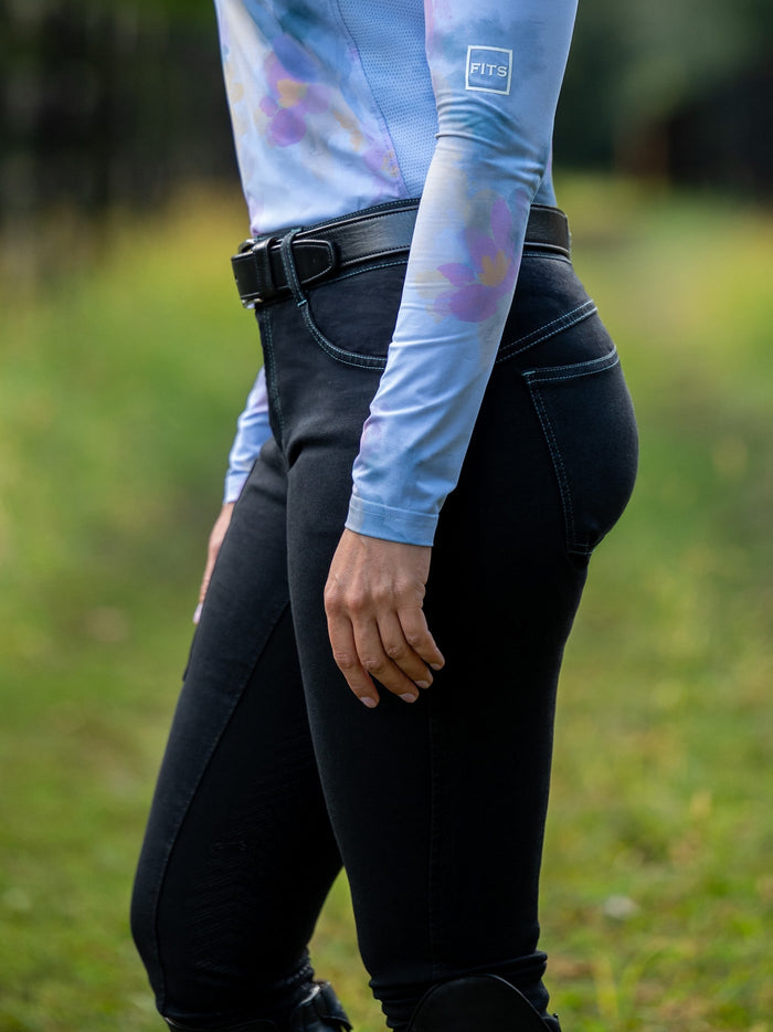 Denim Full Seat Tread Breech